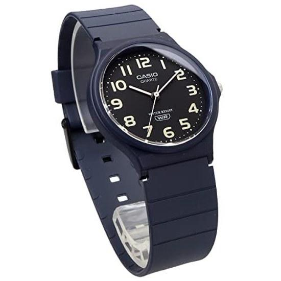 CASIO analog wristwatch Chipkashi Cheap MQ-24UC-2B urethane belt unisex matte navy overseas model