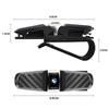 For BMW E88 Car Glasses Clip Sun Visor Eyeglasses Sunglasses Holder Auto Interior Accessories For BMW Performance F30 I4 X3 F10 E90 F20 E39