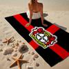 Bayer Leverkusen Crest Beach Towel, Quick-drying, Easy To Care For, Use for Both Fitness and Beach Vacations,Sports Essential Fan Gift