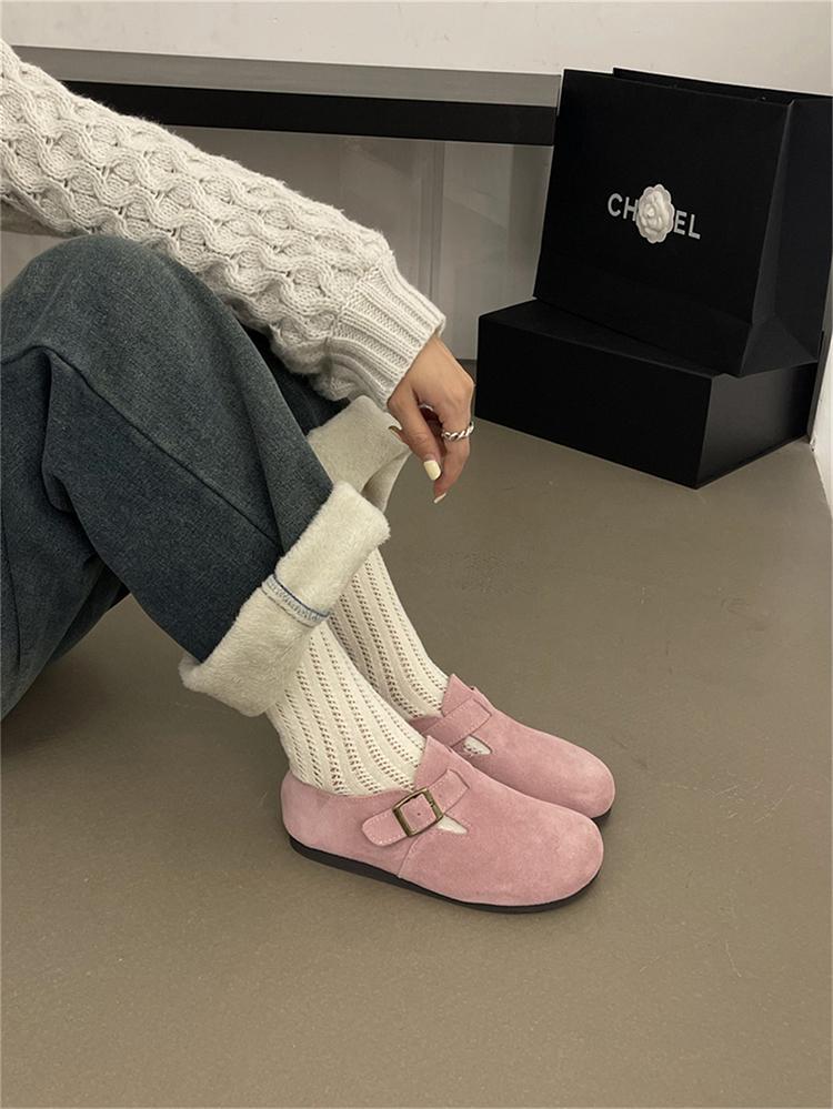 Shoes Woman 2025 Female Leather Comfy Flats Loafers Trotter Moccasins Potato Shoes with Arch Support New London Clogs for Girls