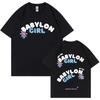Hip Pop Y2k Tops Rapper Danny Ocean Print T Shirt Harajuku Cotton Short Sleeve Casual Loose Crewneck Gothic T Shirts Unisex