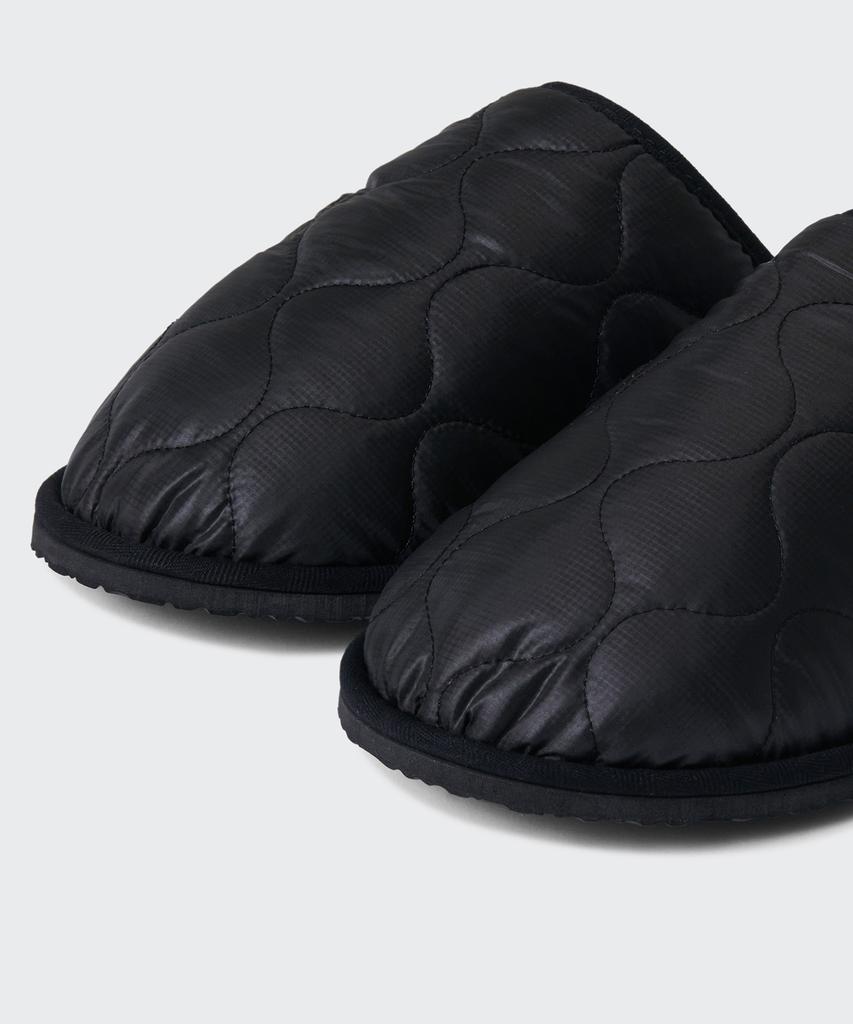Musinsa Standard Onion Quilted Room Shoes [Black]