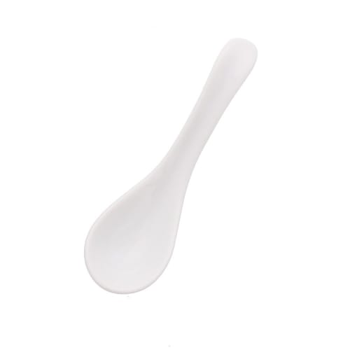 Tableware East Rounded Spoon, White, ts-00101