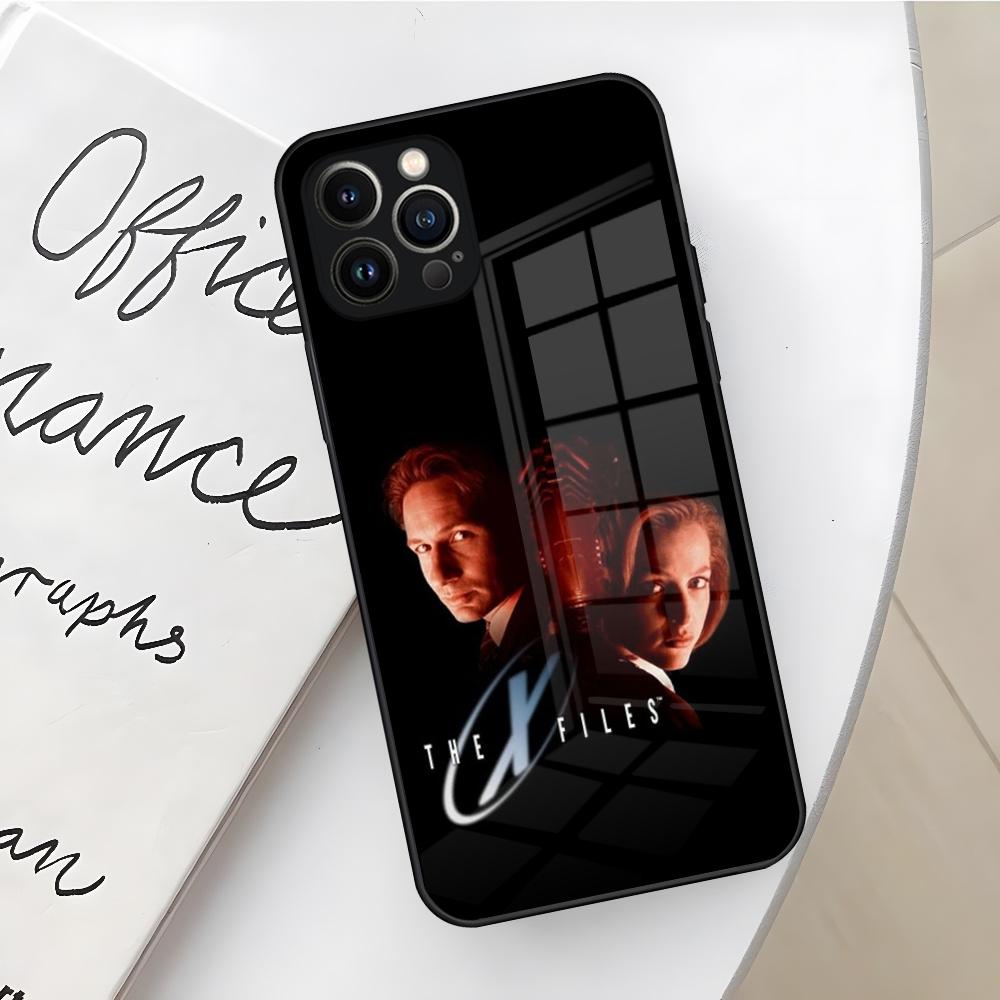 The X Files I Want To Believe Phone Case for Iphone 17 16 Air 15 14 12 11 13 Pro Max Mini X Xr Xs Se Puls glass Cover