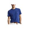 Polo Ralph Lauren Color Blocked Fitted Crew Neck Short Sleeve T-Shirt Men Tops Blue 710835756-022