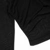 Women's J25TP256 Semi-Transparent Mesh Crossover Long Sleeve Slim Fit Short T-shirt for Summer and Autumn