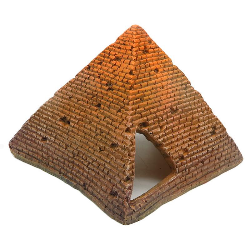 Fish Tank Aquascape Egyptian Pyramid Aquarium Ornament Resin Crafts Aquascape Decorative Ornaments