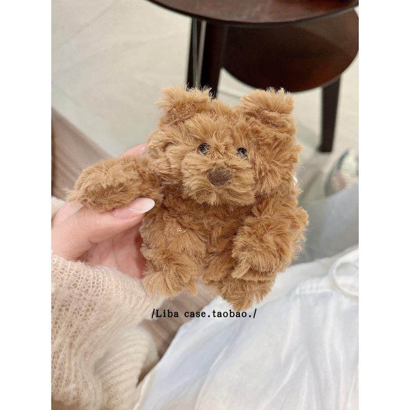 

Wireless Bluetooth Earbuds Case Airpods2 New Arrival Airpods1/2 Generation Earphone Sleeves Silicone Drop-Resistant 33rd Generation Protective Case Apple AirPods 4 Barcelona Bear