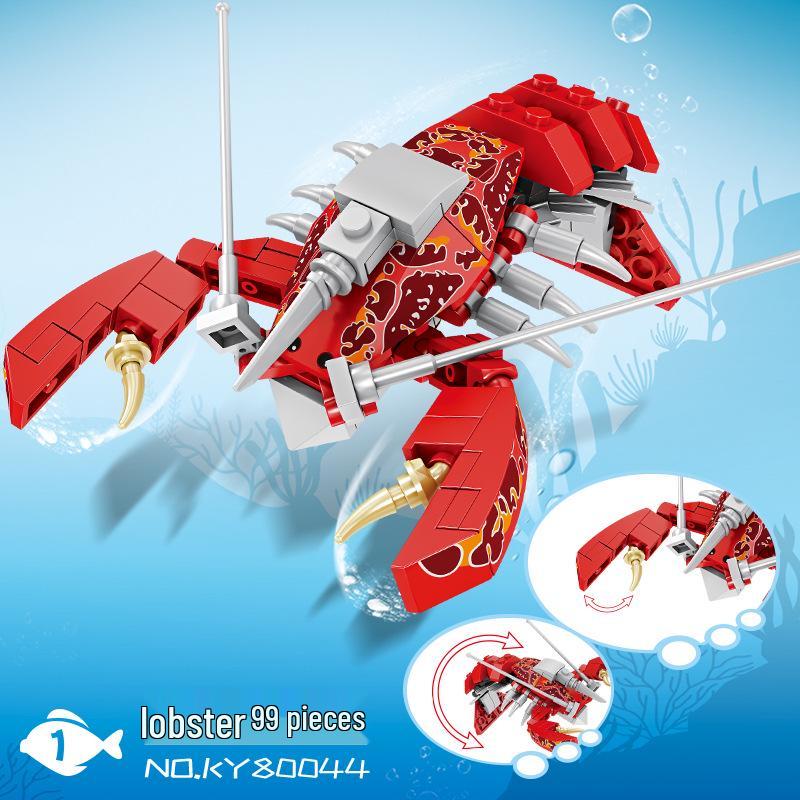 Kaizhi Ocean World Building Blocks: DIY Educational Toys for Kids