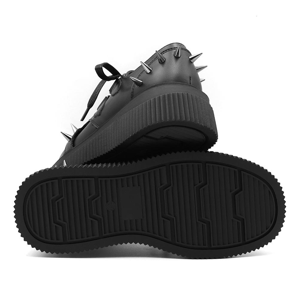 Summer Gothic Platform Boots Punk Rock Chunky Heel Shoes for Women Edgy Sweet Style