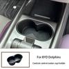 For BYD Dolphin 2022 2023 2024 Central control water cup holder Silicone Case Anti slip and waterproof Car accessories