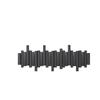YIXI Piano Key Wall Coat Hook