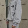 European and American autumn and winter high street print trend autumn and winter casual hooded sweatshirt