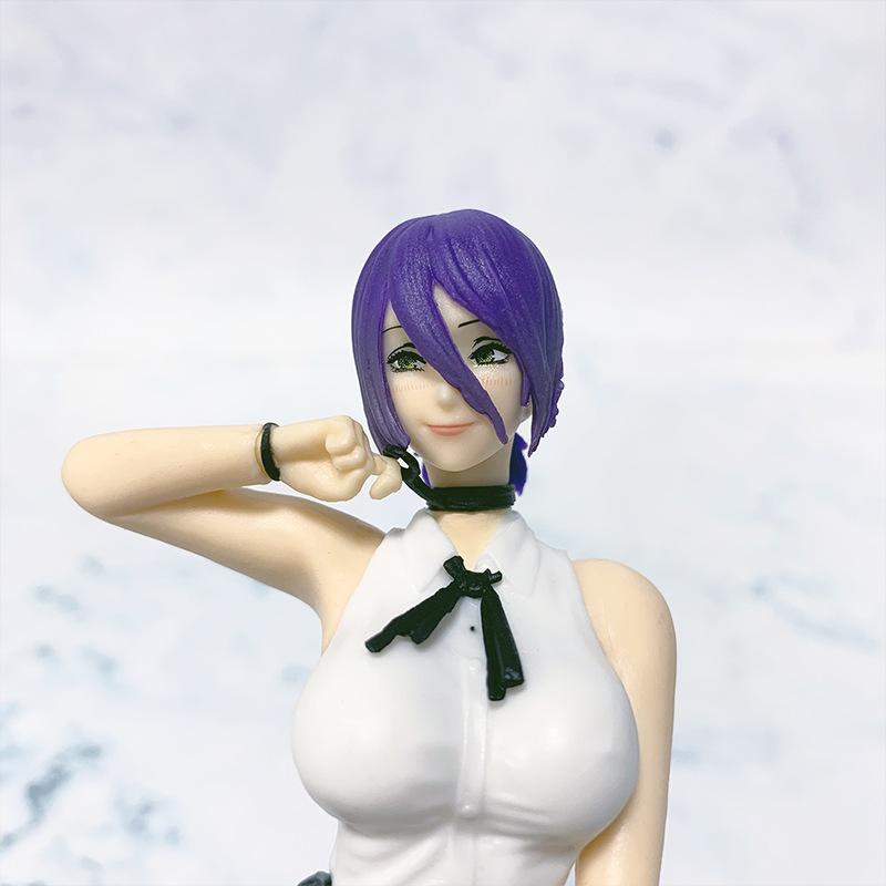 19CM Chainsaw Man Anime Figure Reze PVC Model Toy Doll Standing Cartoon Action Figutr Desk Decoration Collection Birthday Gift