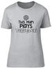 This Mum Plays Volleyball Fitted Unisexs Ladies T Shirt