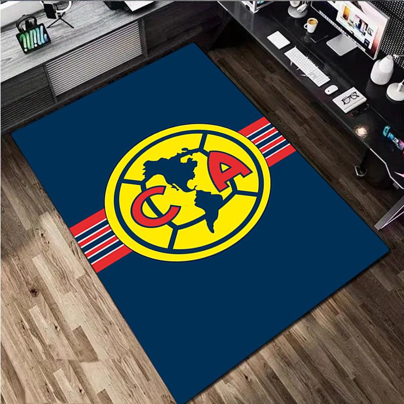 1 Stück Club America Teppich - Heimteppich Büro Dekorativer Teppich Für Wohnzimmer Schlafzimmer Fußmatte Bodenteppich Computerstuhl Bereichsteppich