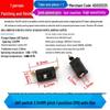 SMD DIP Switch, Flat Toggle, 2P 4-10 Positions, 2.54mm, Red/Blue/Black