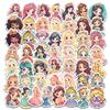 50 Sheets Princess Skirt Stickers for Kids - Cute Cartoon Girl Designs for Kindergarten Doodles