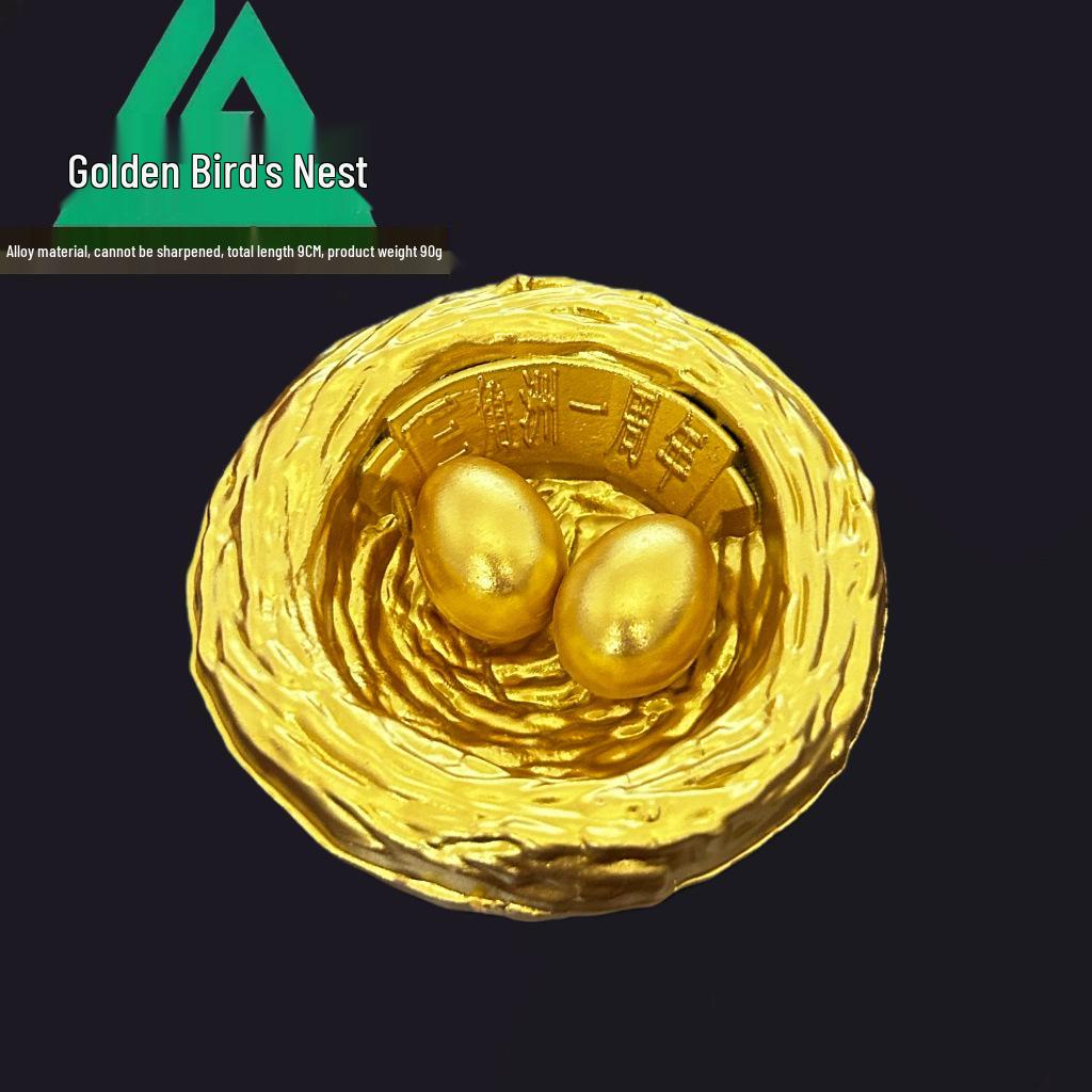 Delta Game Merchandise: Golden Bird s Nest 3D Printed Game Figure Ornament Collection - Popular Internet Celebrity Item