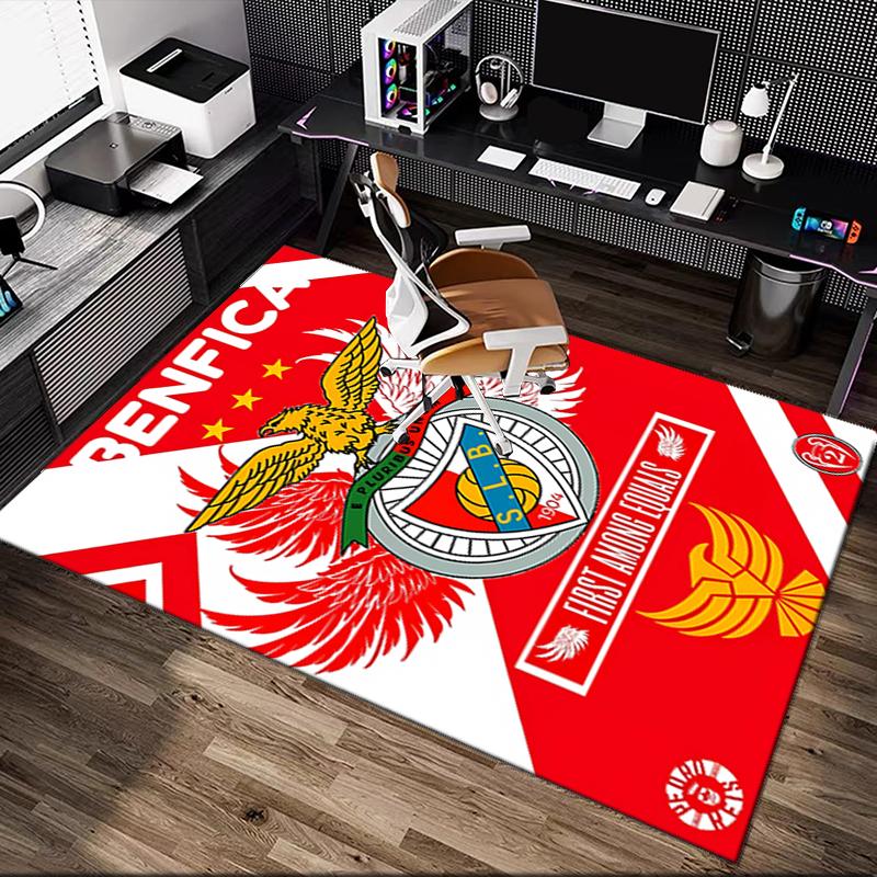 [1 Stück SL Benfica Büro Teppich] Pflegeleichter Stuhlunterlage für Konferenzraumnutzung, Langlebige Bereich Sofa Bodenmatte