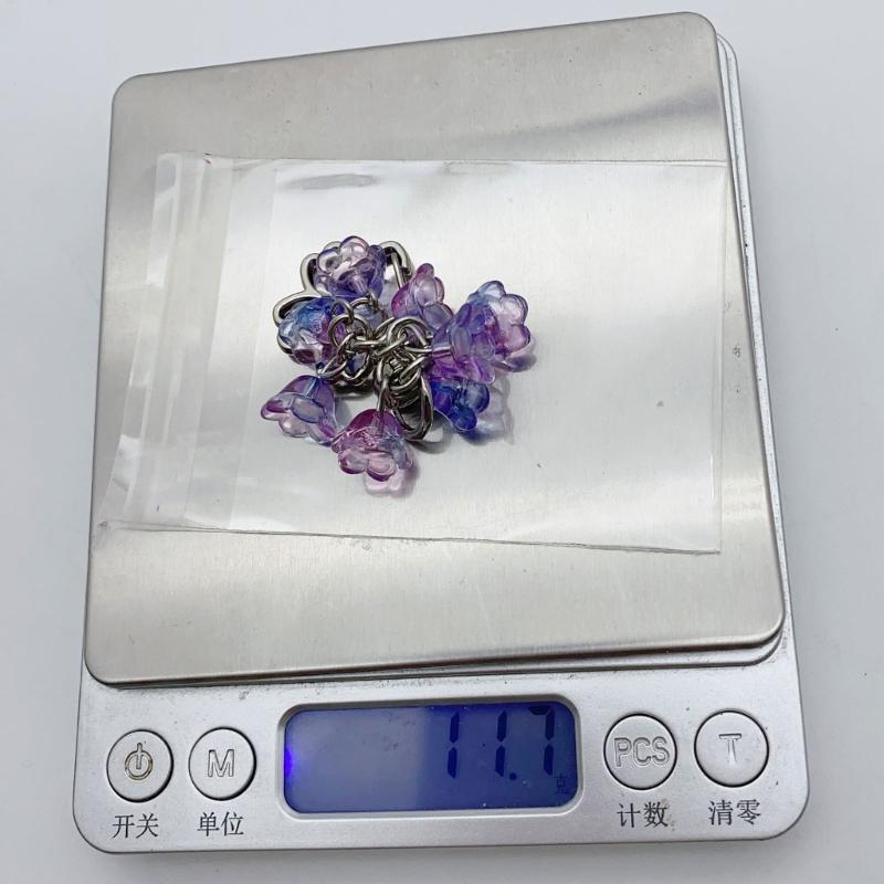 Bunter Blumenanhänger Schlüsselanhänger Blumenanhänger Schlüsselanhänger für Handys Taschen