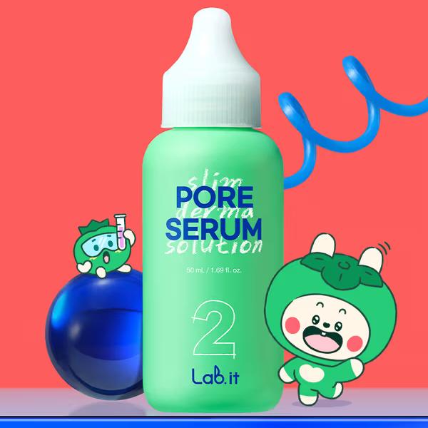 Lab. It Pore Serum  50ml / Lightweight, Nourishing, Moisturizing, Korean Cosmetics, Kbeauty