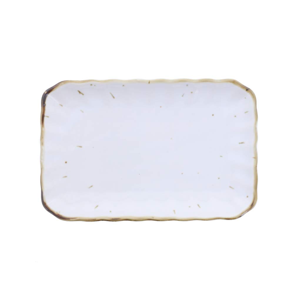 

Tableware East Yakimono Japanese Iron Powder Sink Dish, 19.5cm Square, Tableware,