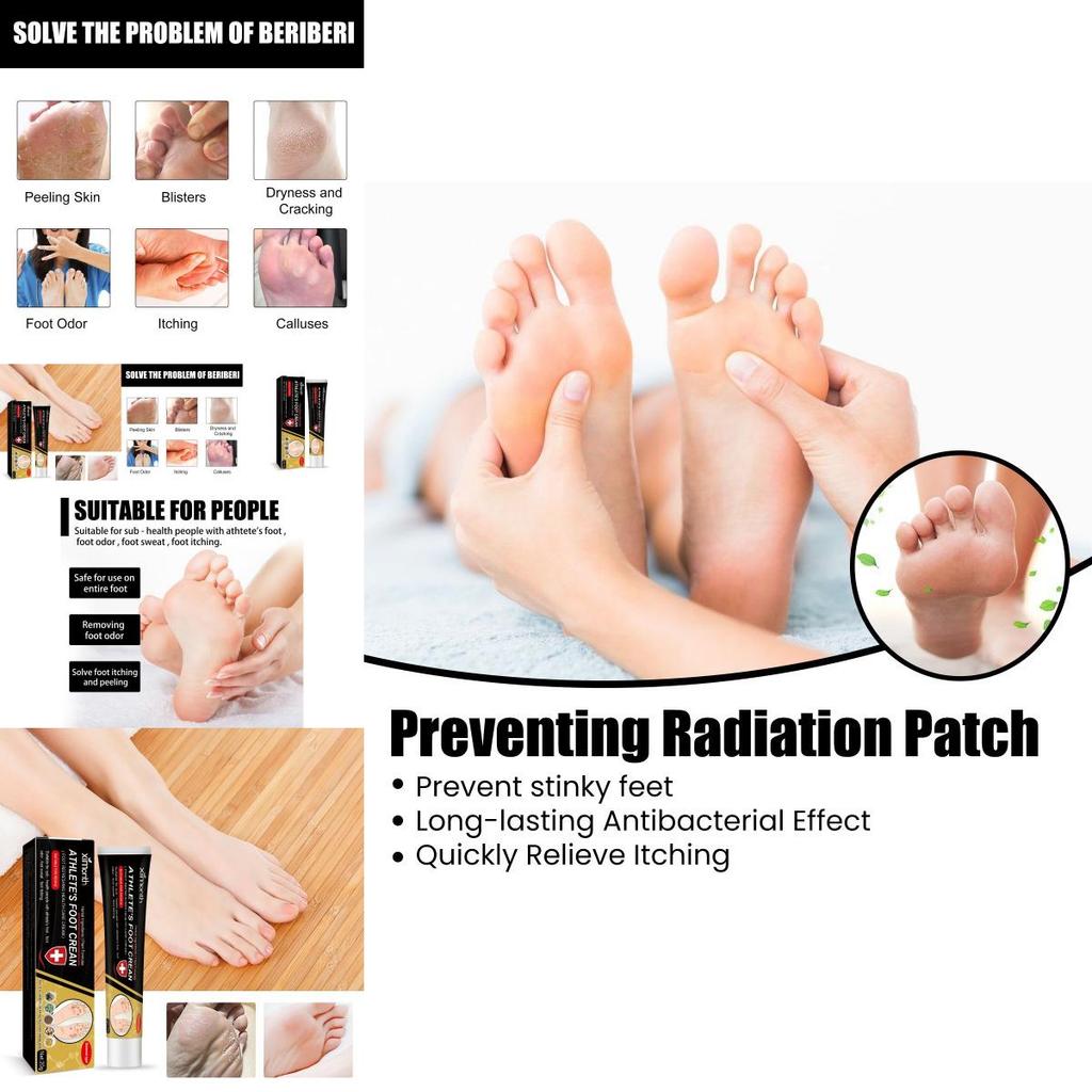 Ximonth Foot Odor Removal Cream With Soothing Formula For Itchy And Dry Skin Care