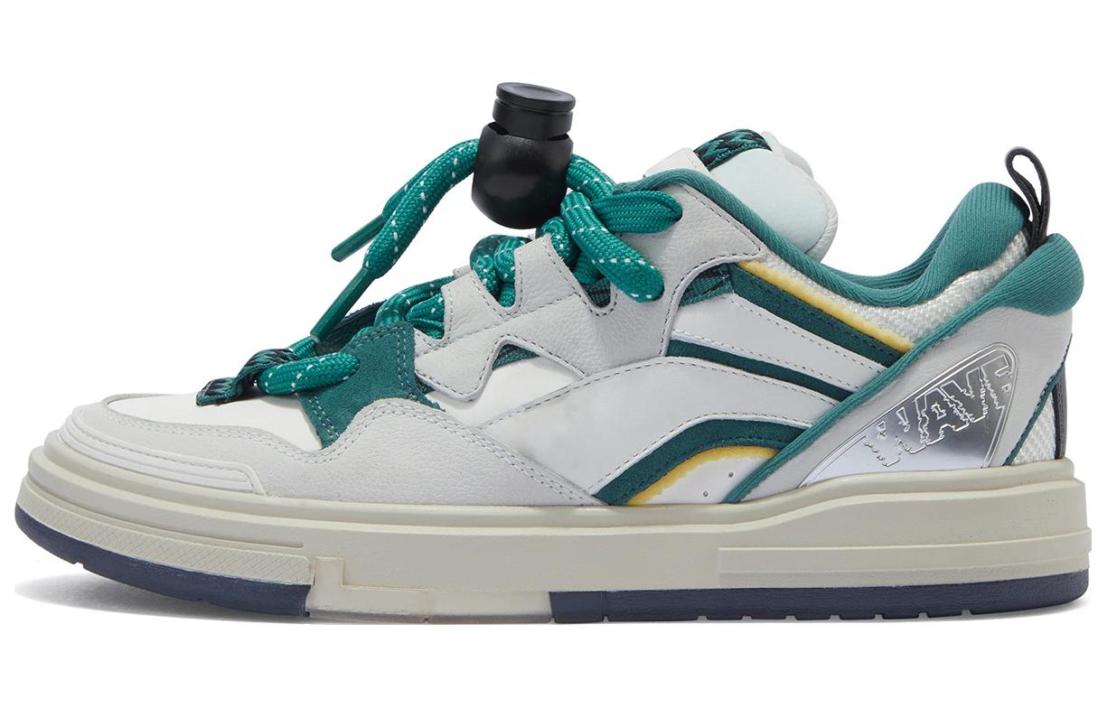 Li Ning Wave SWAG Skateboard Shoes Women s Low Top Wild Duck Green AECT054-1 36