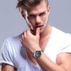 Unique Stainless Analog Quartz Fashion Accessory Perfect Gift for Day Men's Watch, Design, Calendar, Steel, Waterproof, Watch, Casual, Business,