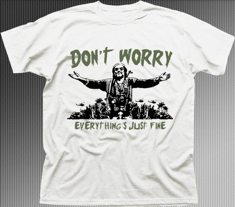 Don t worry everything is just fine war lord printed t-shirt OZ9162 S разноцветный