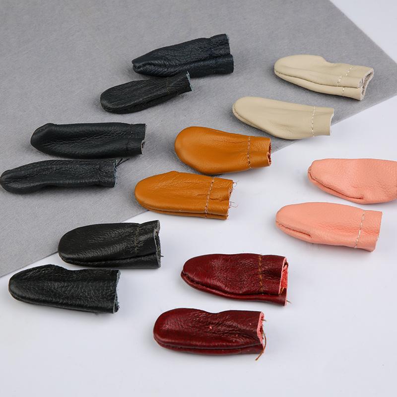 3/5/7/9/11 On Leather Thumb Protection Thimble Fingertip Shielding Hand Sewing Sewing Flexibility