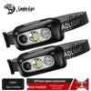 Rechargeable LED Headlamp: Super Bright, Long Battery Life, High-Power Induction for Night Fishing