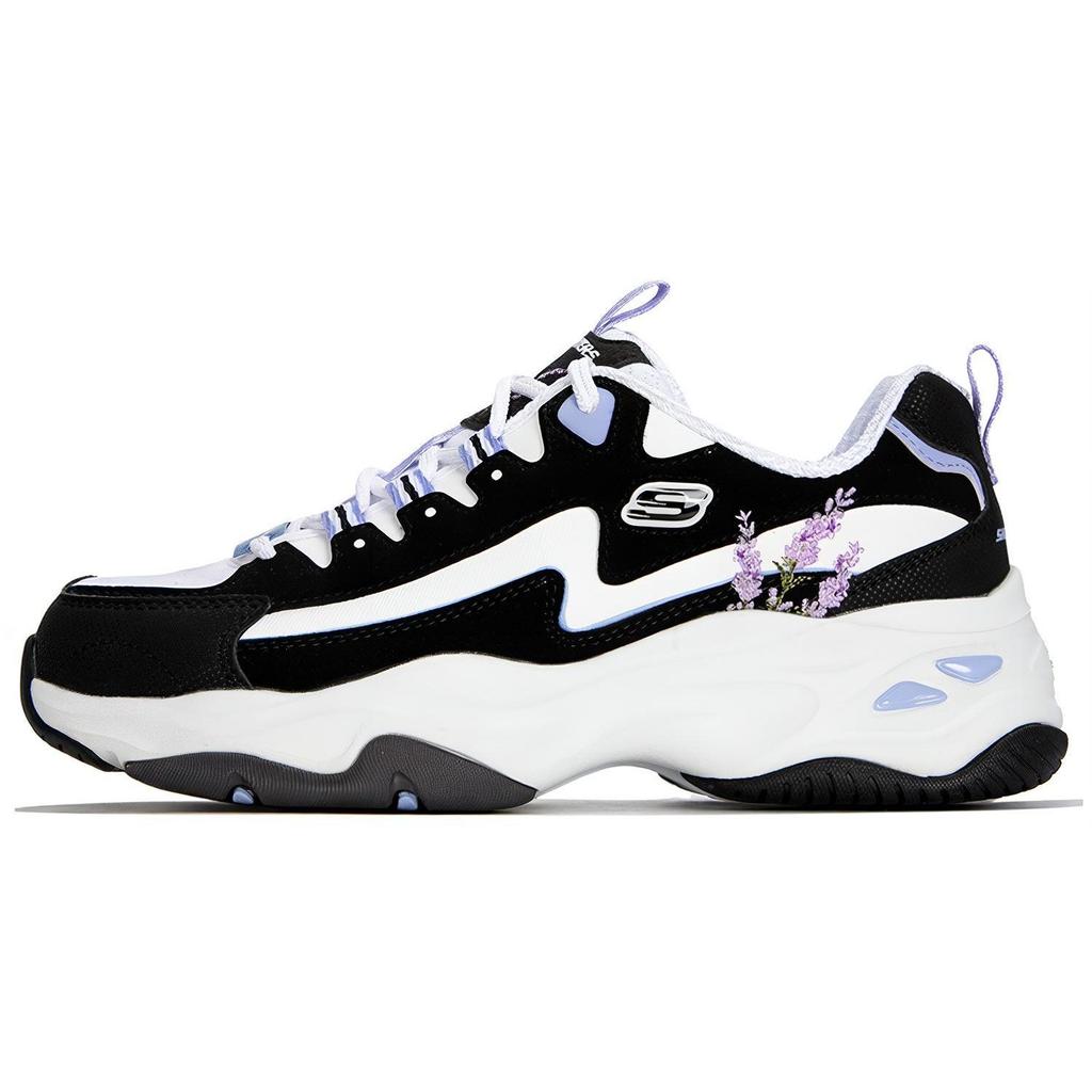 Skechers D'LITES 4.0 'Black Purple' Women's 896138-BKLV