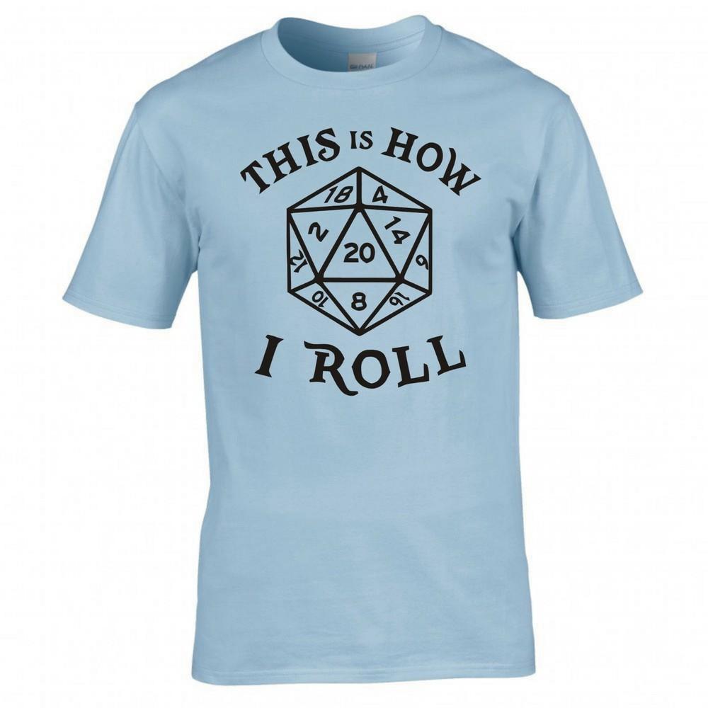 Inspired By Dungeons Dragons This Is How I Roll Tshirt 2XL