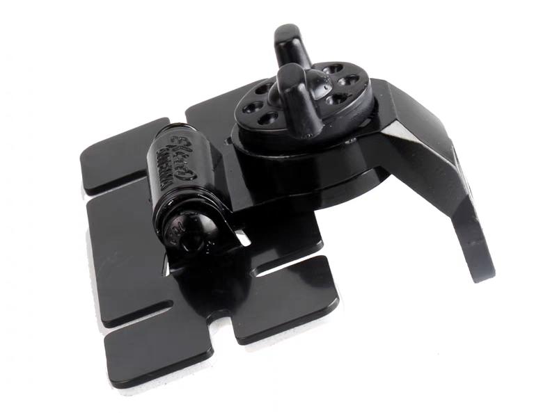 HRK Adjustable Adhesive Car Antenna Installation Bracket 180 ° Antenna Clip Bracket for Mobile Radio Communication Antenna