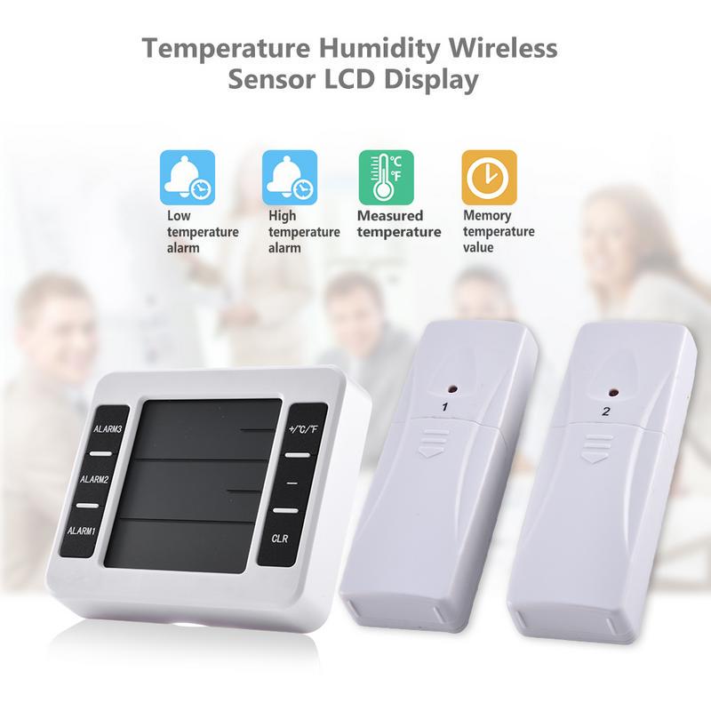 Buy One For Two Wireless Indoor Outdoor Weather Station Temperature ...