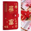 Get Rich Overnight 100 Envelopes Money Saving Challenge Save Money PU Savings Binder Waterproof Portable Savings Challenges Book