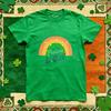 Saint Patrick green Retro t shirt Adult cotton funny festival printed T shirt Casual Unisex Women Unisex Party tee lucky Irish
