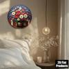 Tin Sign Wall Art 8 Inch Round Metal Poster for Home Bar Kitchen Gift