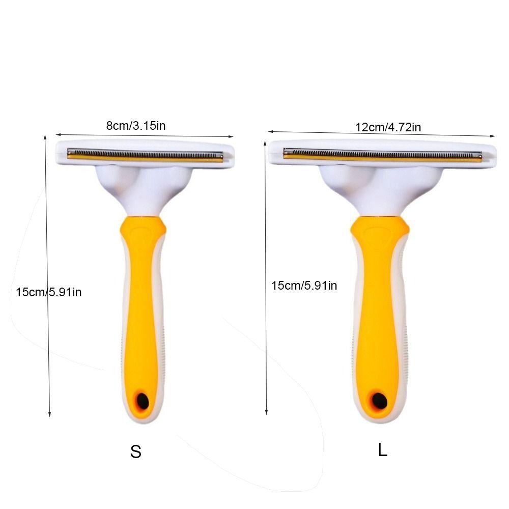 Curved Design Cat Comb Deshedding Pet Thinning Comb Grooming Tool Dog Brush  Pet Supplies