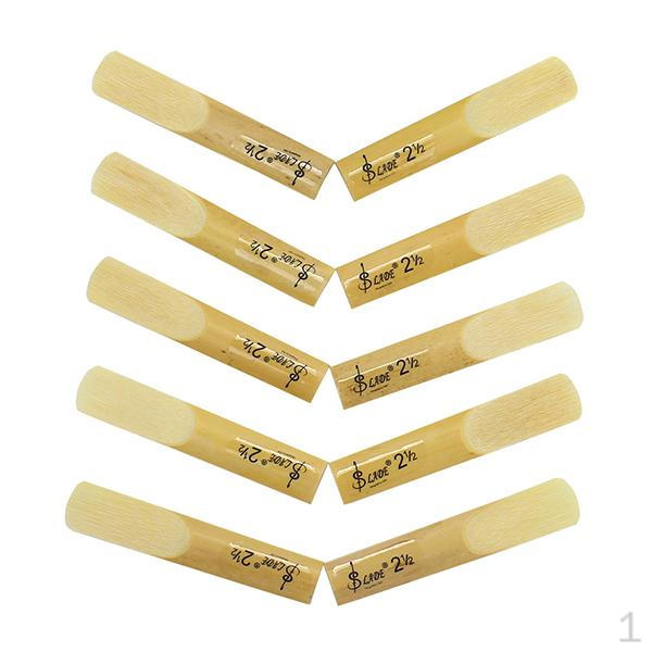

Pack of 10 Premium Reed Bb Clarinet Reeds 2.5