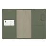 Delfonics Leather Diary Cover, A6 (Dark Green)