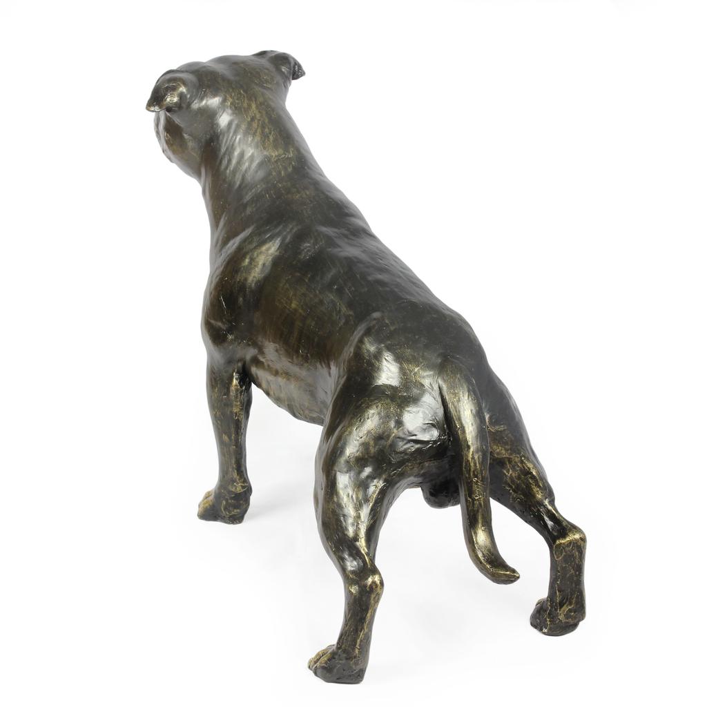 Staffordshire Bull Terrier, Staffik, Staffi - Statuetka Psa W Naturalnym Rozmiarze, Figura W Skali 1:1, Posąg Do Ogrodu Marki Art-Dog