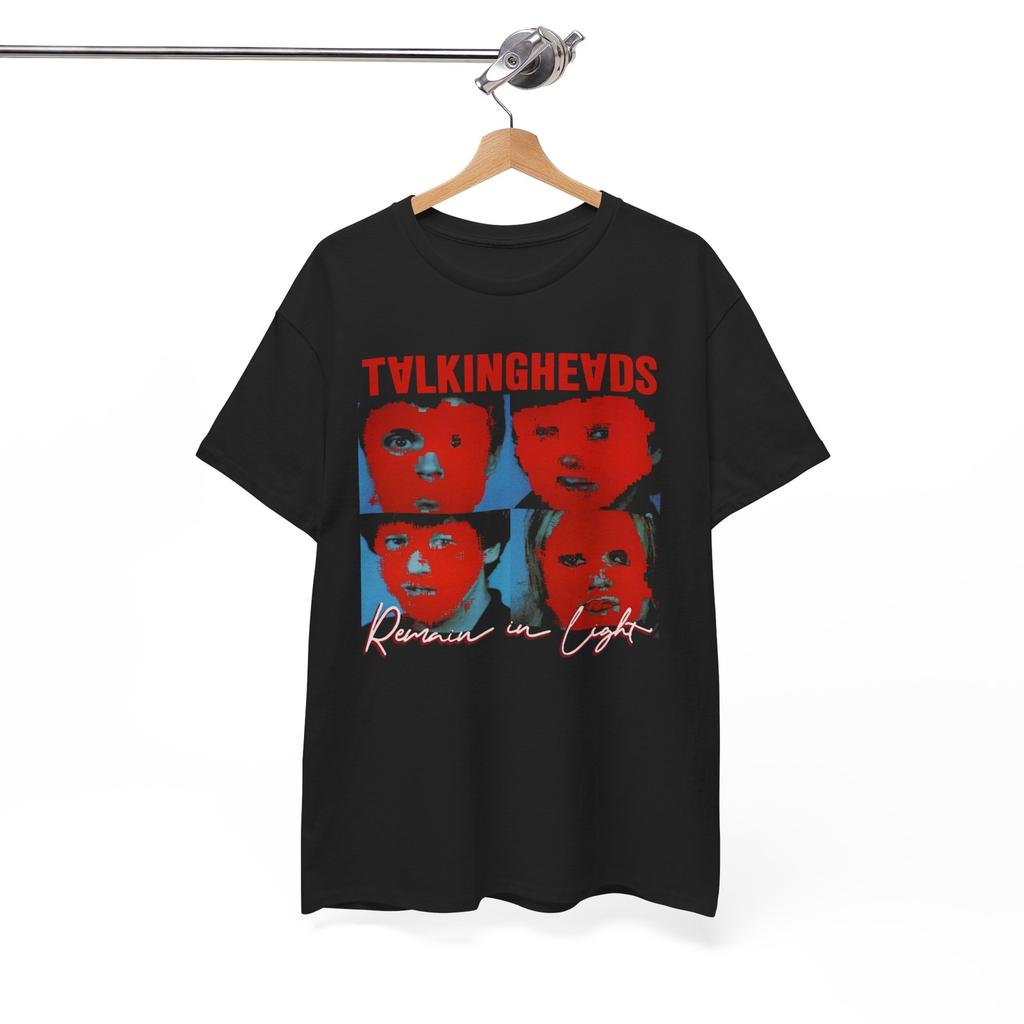 Talking Heads Remain In Light T-Shirt, Musikband Rock Punk Retro Unisex Shirt