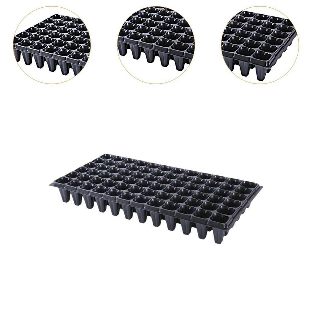 10x Seed Starter Tray 54x28cm Multipurpose PP Material for Hydroponic Germination Accessory