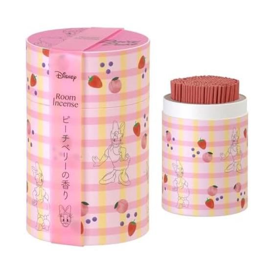 Kameyama Disney Room Incense Daisy Duck Peach Berry Scent Approx. 90g Approx. 320 Incense