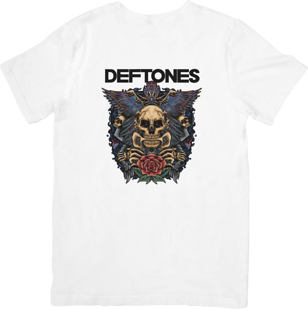 Deftones Music Vintage Retro Fit for Unisex Women Quality Cotton TShirts