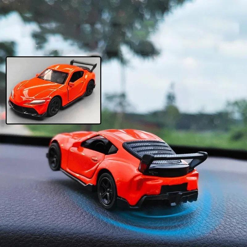 

Creative car center console decoration, metal car shell, 8-color sports car style, swaying with the car when turning Accessories