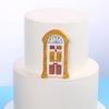 Door Frame Window Sugar Chocolate Fondant Mold Diy Baking Manual Biscuits Mold